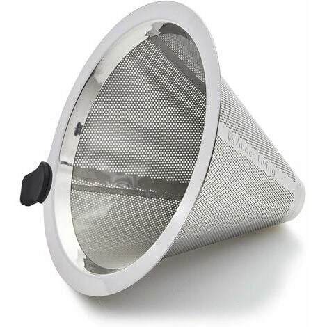 1 Pack Pour-Over Coffee Maker Set With Coffee Measure And Cork Stopper - Stylish Drip Coffee Maker With Glass Carafe And Permanent Stainless Steel Filter (500ml) 2 1 Pack Pour-Over Coffee Maker Set With Coffee Measure And Cork Stopper - Stylish Drip Coffee Maker With Glass Carafe And Permanent Stainless Steel Filter (500ml) - Image 2