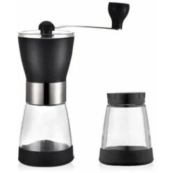 Manual Coffee Grinder, Adjustable Portable Coffee Grinder With Compact Size Stainless Steel Perfect For Travel/Camping/Office