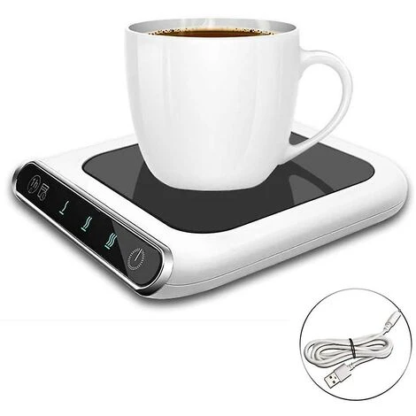 Coffee Mug Warmer For Office 3-Speed Adjustable Temperature Coffee Mug Warmer With Drinking Water Reminder For Home Use, Gravity On/Off Automatic Sensing 1 Coffee Mug Warmer For Office 3-Speed Adjustable Temperature Coffee Mug Warmer With Drinking Water Reminder For Home Use, Gravity On/Off Automatic Sensing