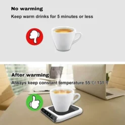 Coffee Mug Warmer For Office 3-Speed Adjustable Temperature Coffee Mug Warmer With Drinking Water Reminder For Home Use, Gravity On/Off Automatic Sensing 7 Coffee Mug Warmer For Office 3-Speed Adjustable Temperature Coffee Mug Warmer With Drinking Water Reminder For Home Use, Gravity On/Off Automatic Sensing -Kitchen Appliances Store 99687726 3